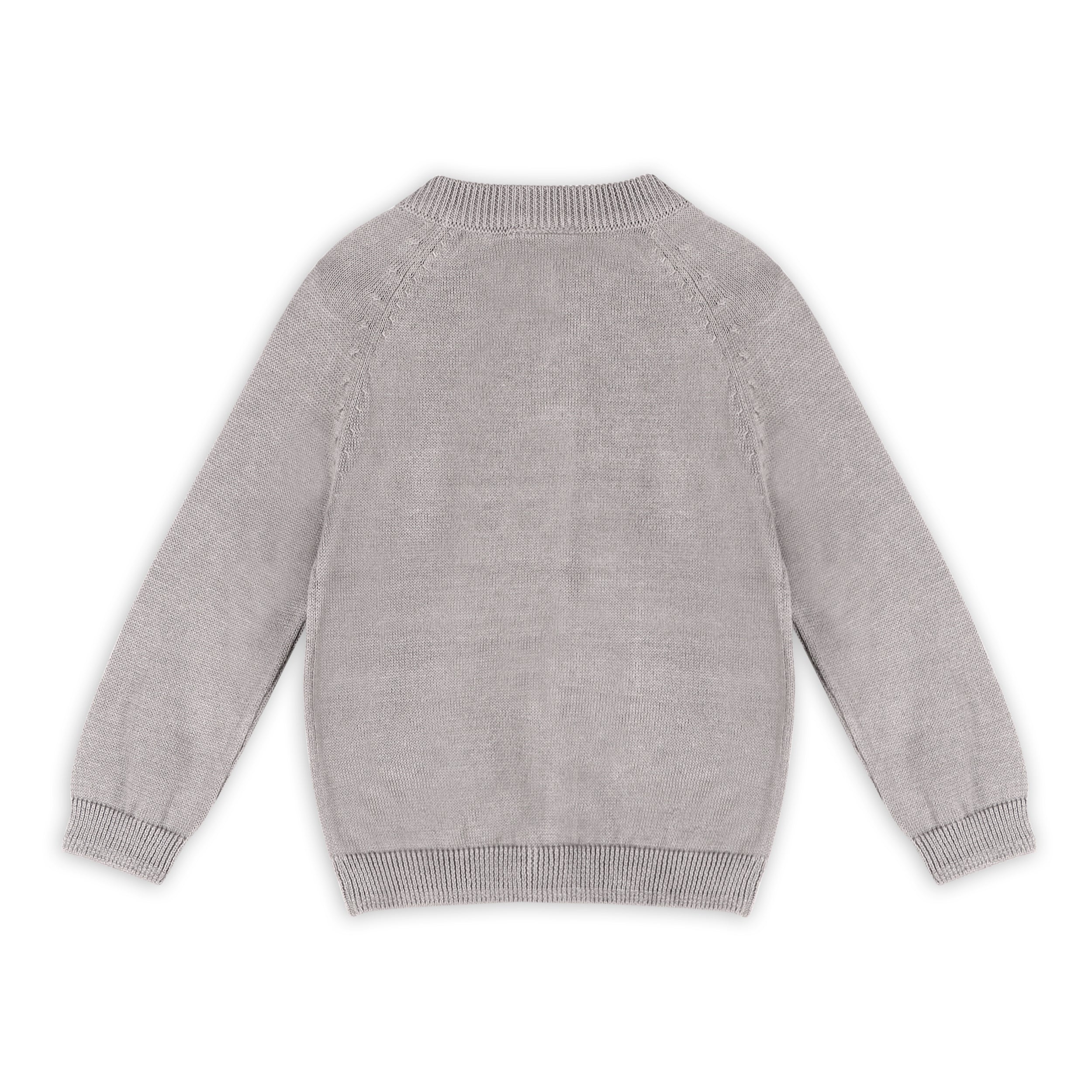 Milan Pastel Sweater Knit Baby Button Cardigan (Organic Cotton)- 5 Colors