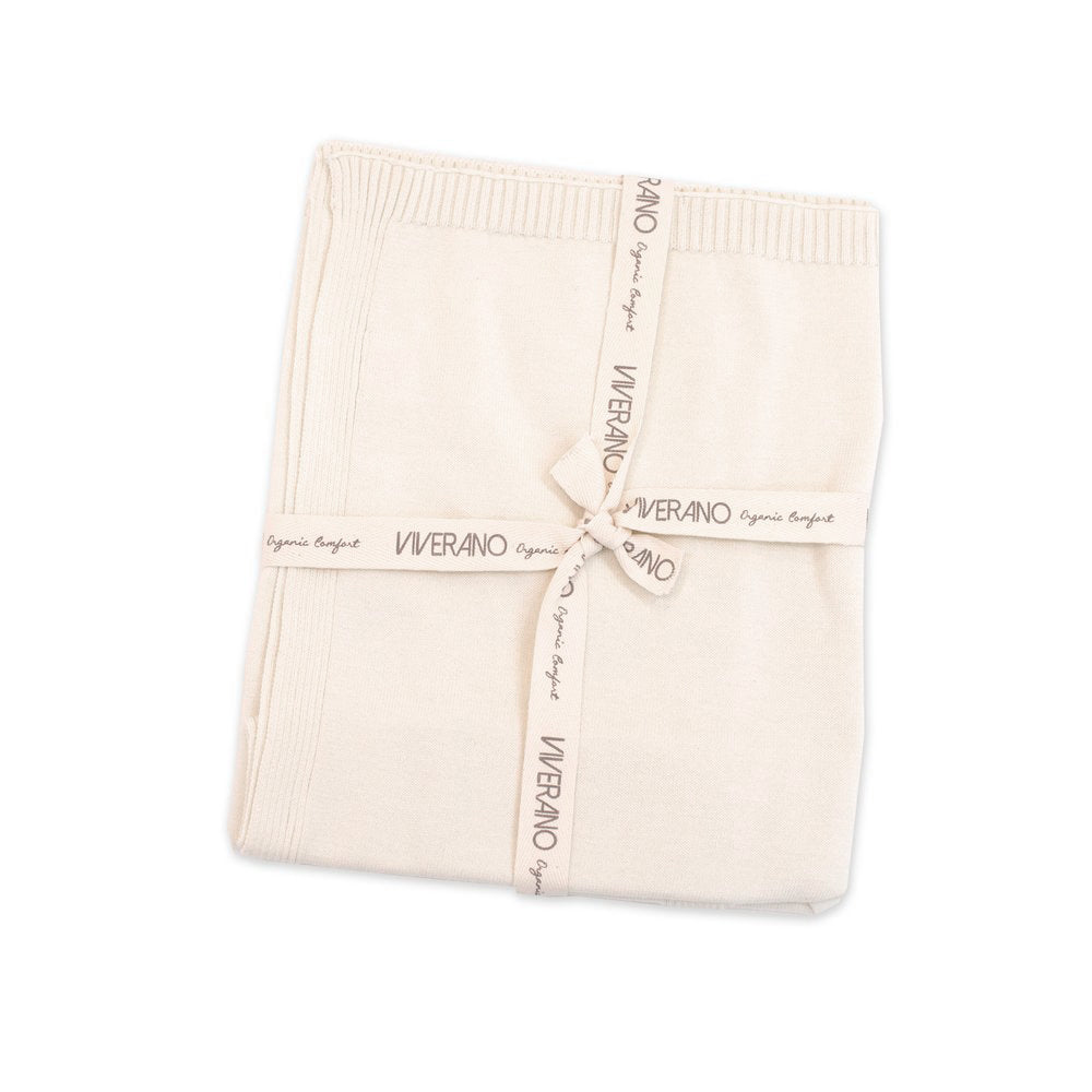 Milan Knit Organic Cotton Baby Blanket (6 Colors)