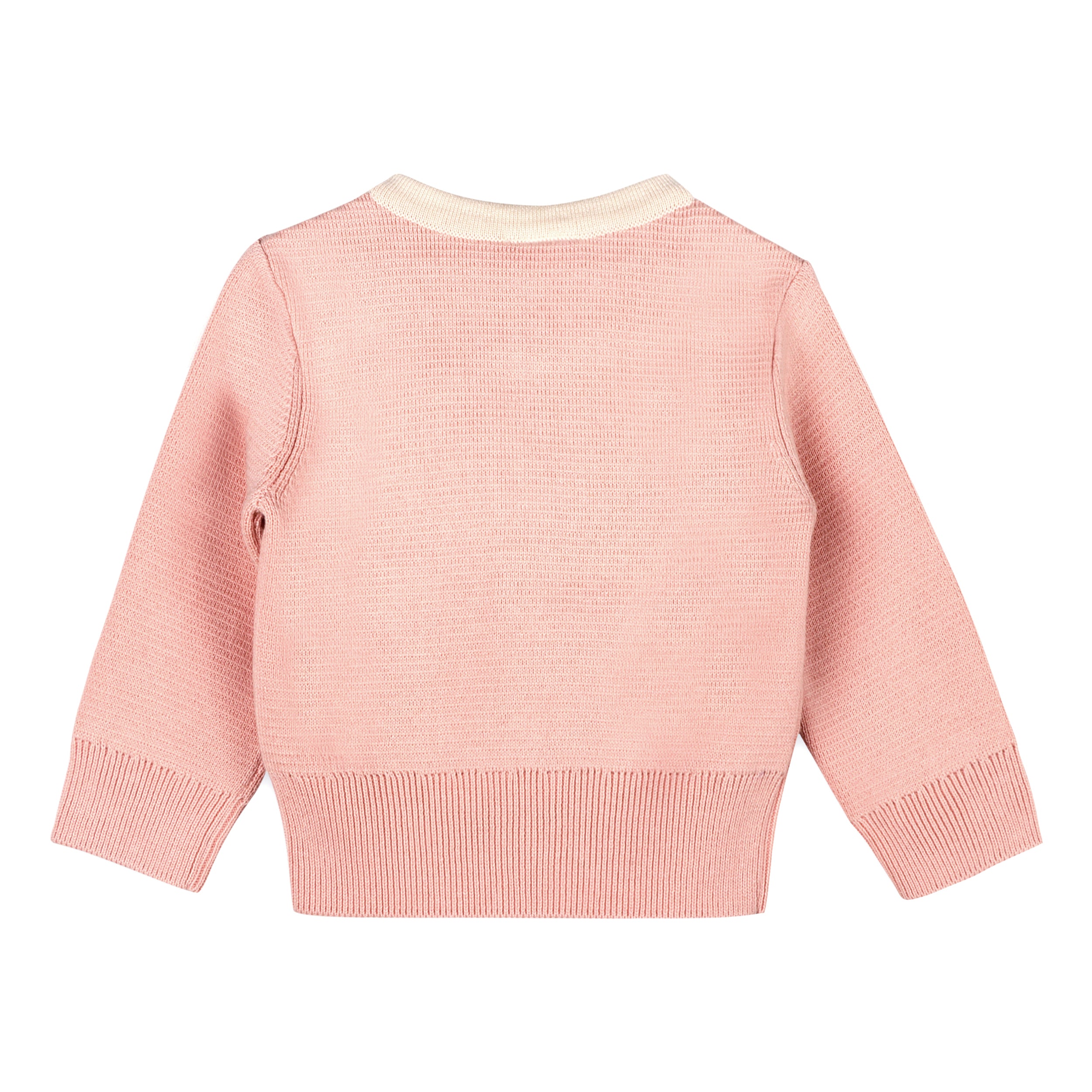 Lily Bow Pockets Sweater Knit Baby Cardigan