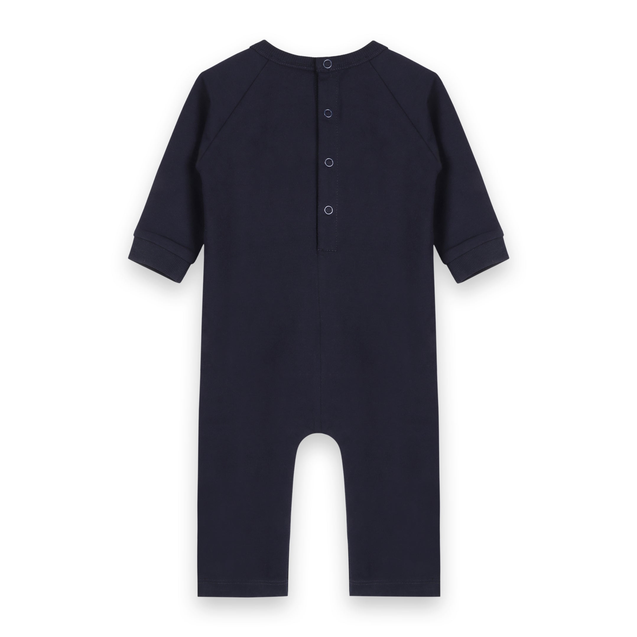 Animal Safari Embroidered Baby Jumpsuit (Organic Cotton)
