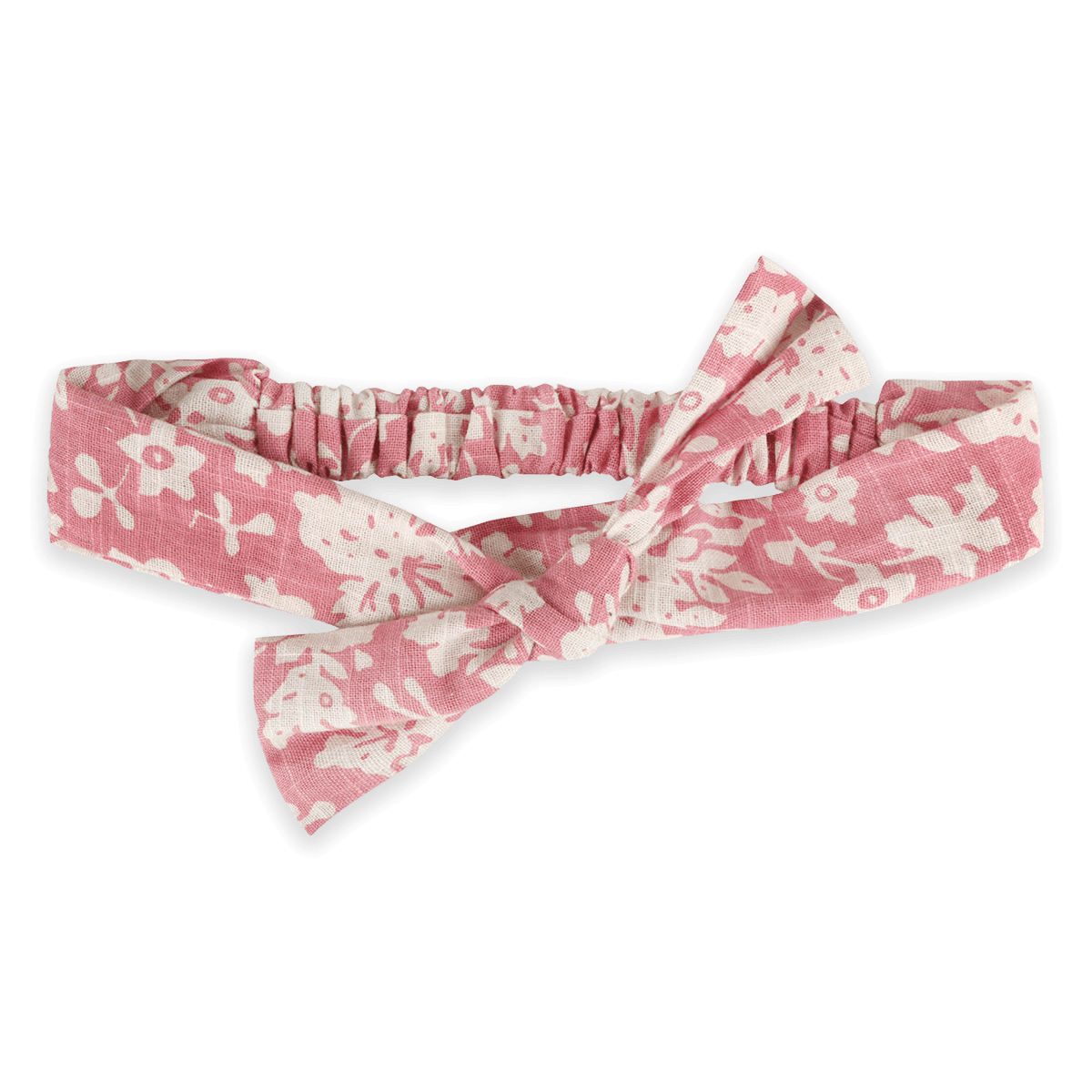Beatrice Floral Baby Jumpsuit & Headband (Organic Cotton) - Bow Headband