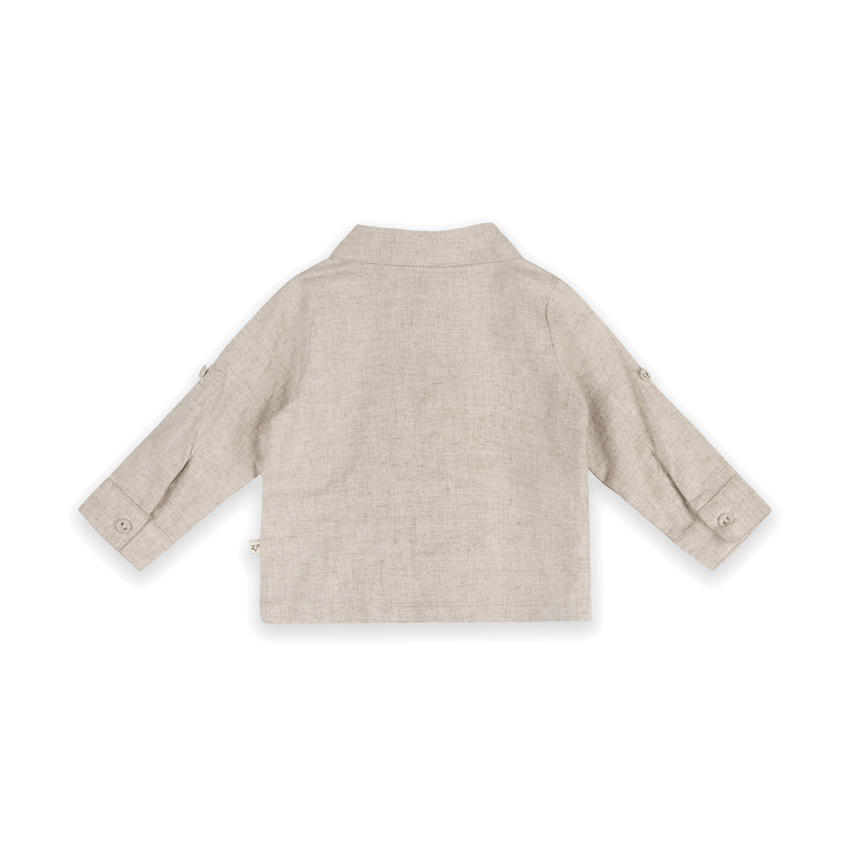 Oscar Linen Shirt & Denim Pant Set (Organic Cotton) - Back