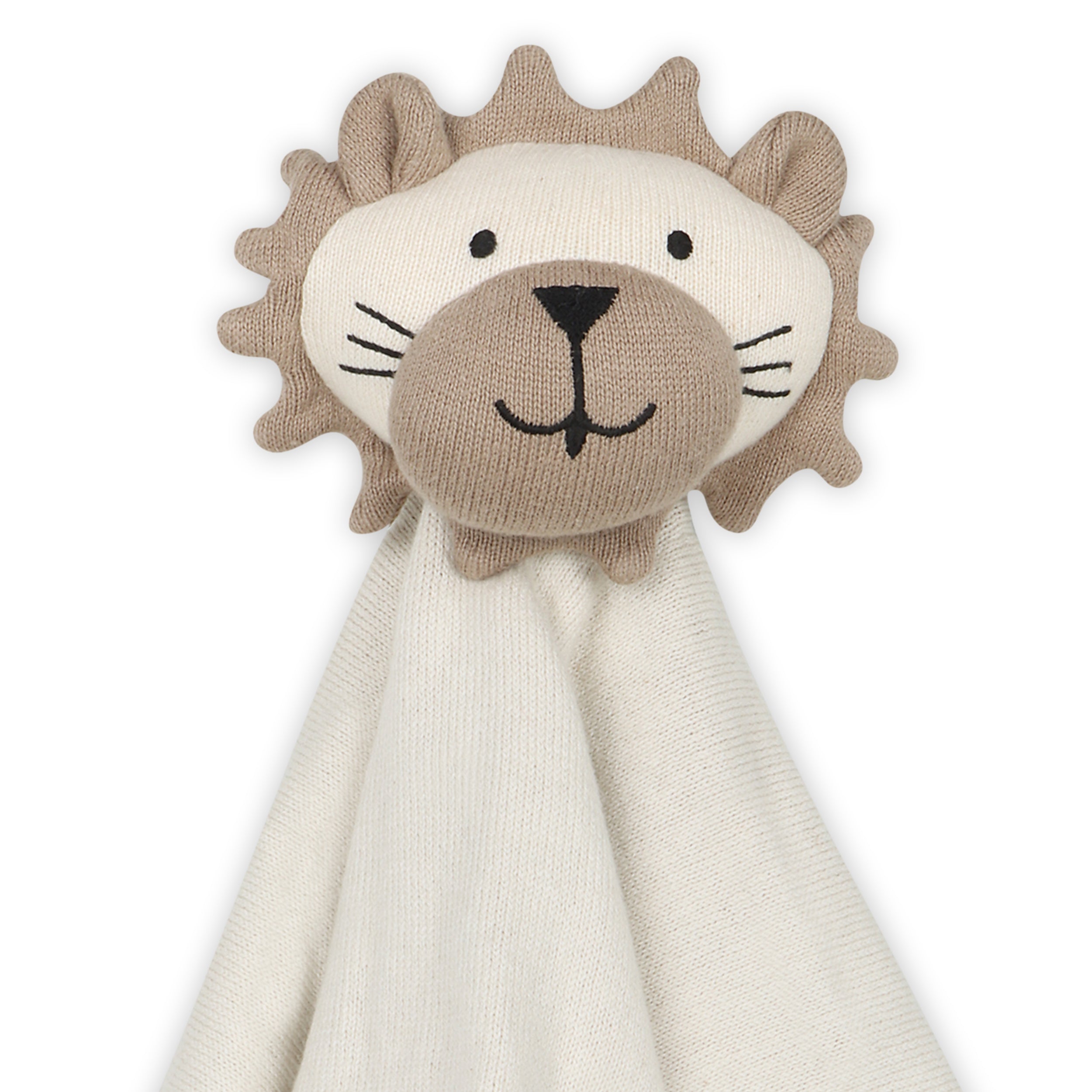 Organic Baby Lovey Security Blanket Cuddle Cloth - Lion (Viverano)