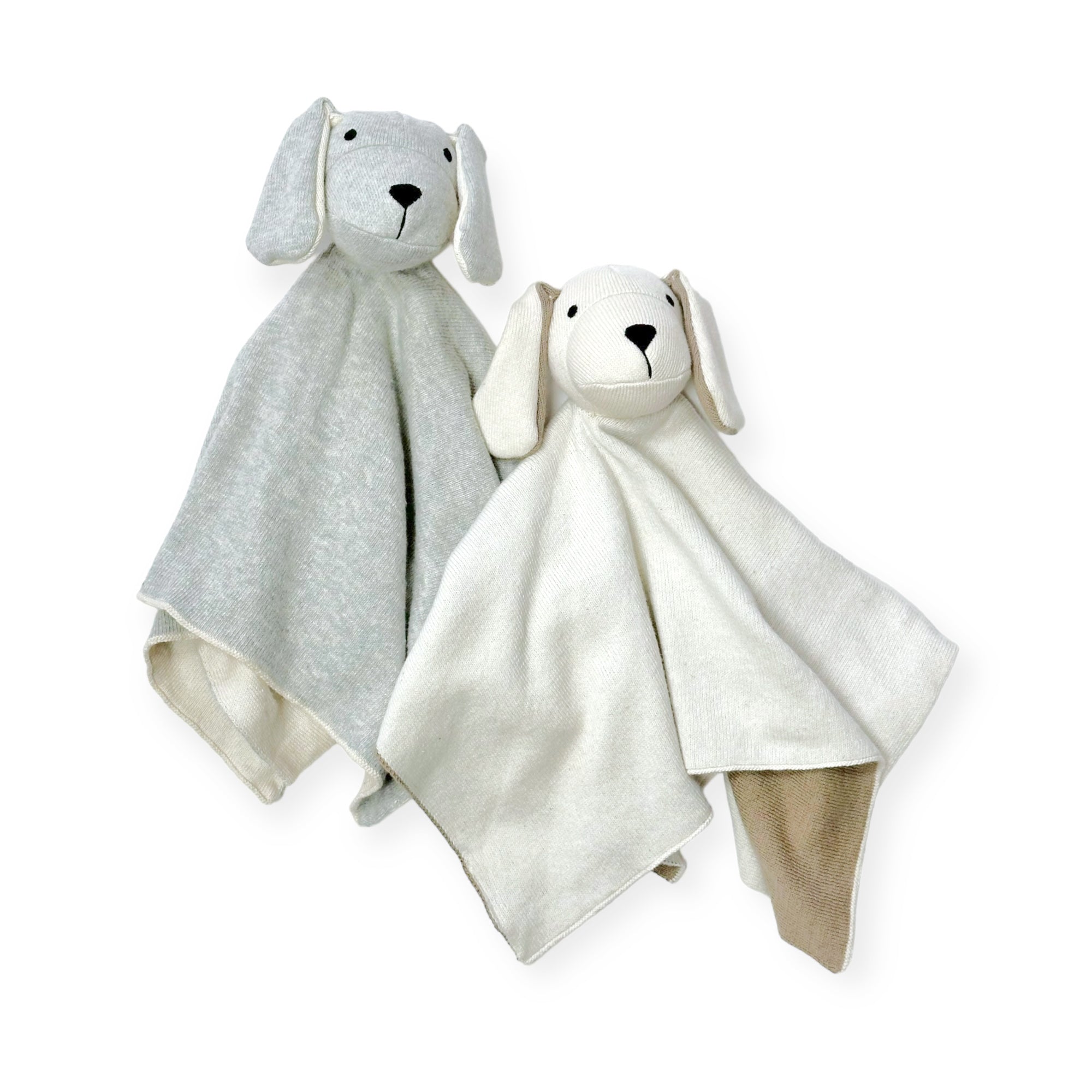 Puppy Dog Organic Baby Lovey Security Blanket Cuddle Cloth (Viverano)