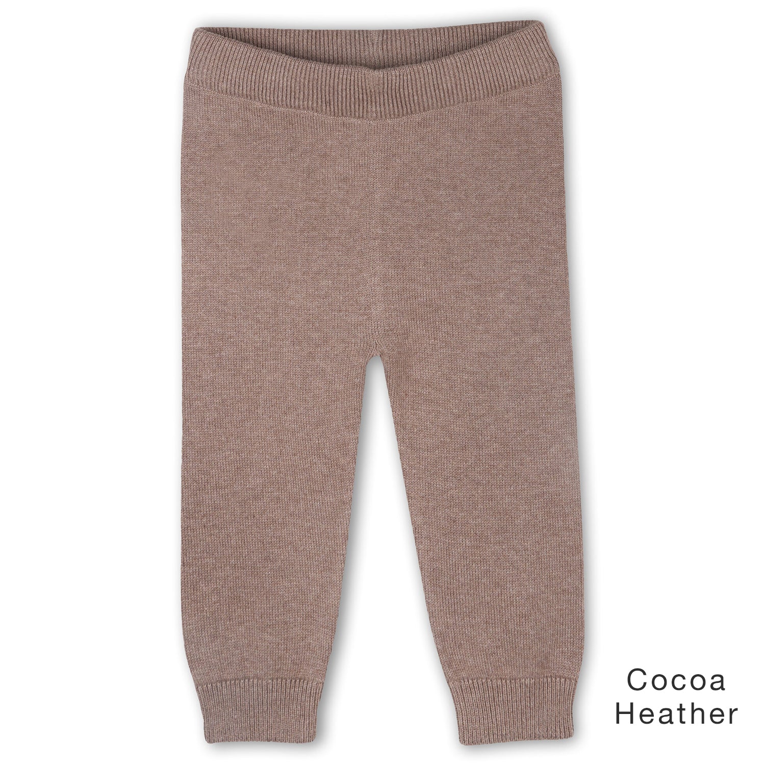 Pocket Sweater Knit Baby Legging Pants (Organic Cotton)- 9 Colors
