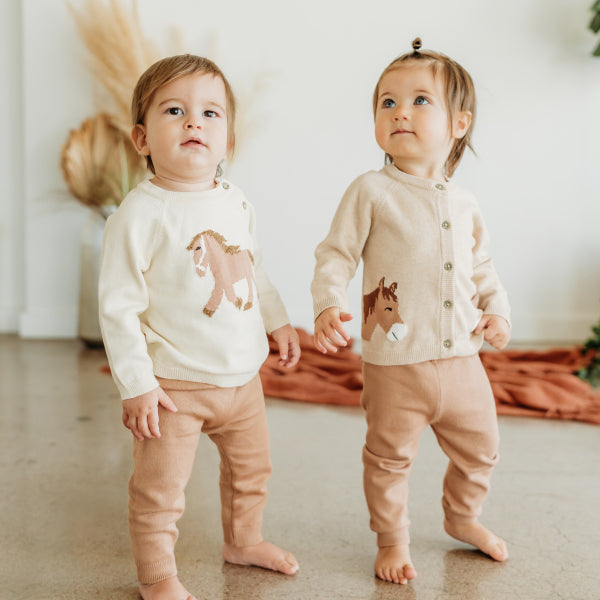 Pocket Baby Pants Sweater Knit (Organic Cotton) FW25
