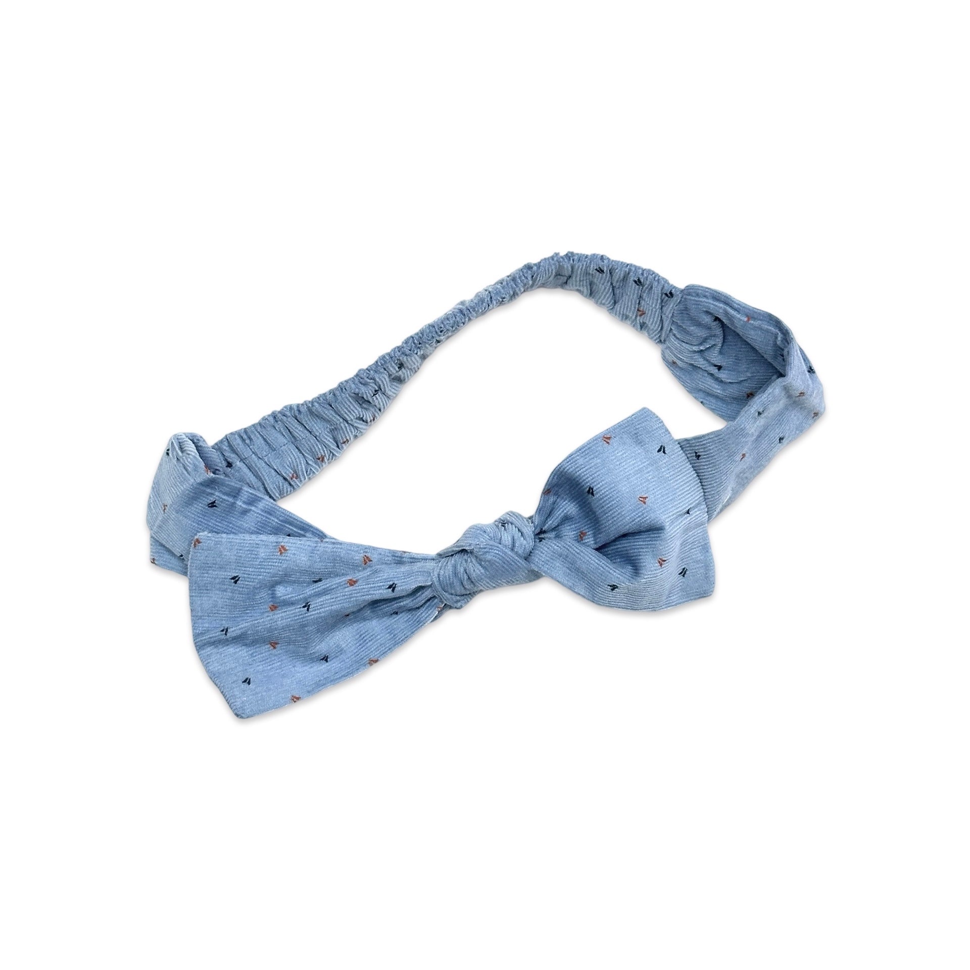 Darling Bow & Elastic Woven Baby Headbands (9 Colors)