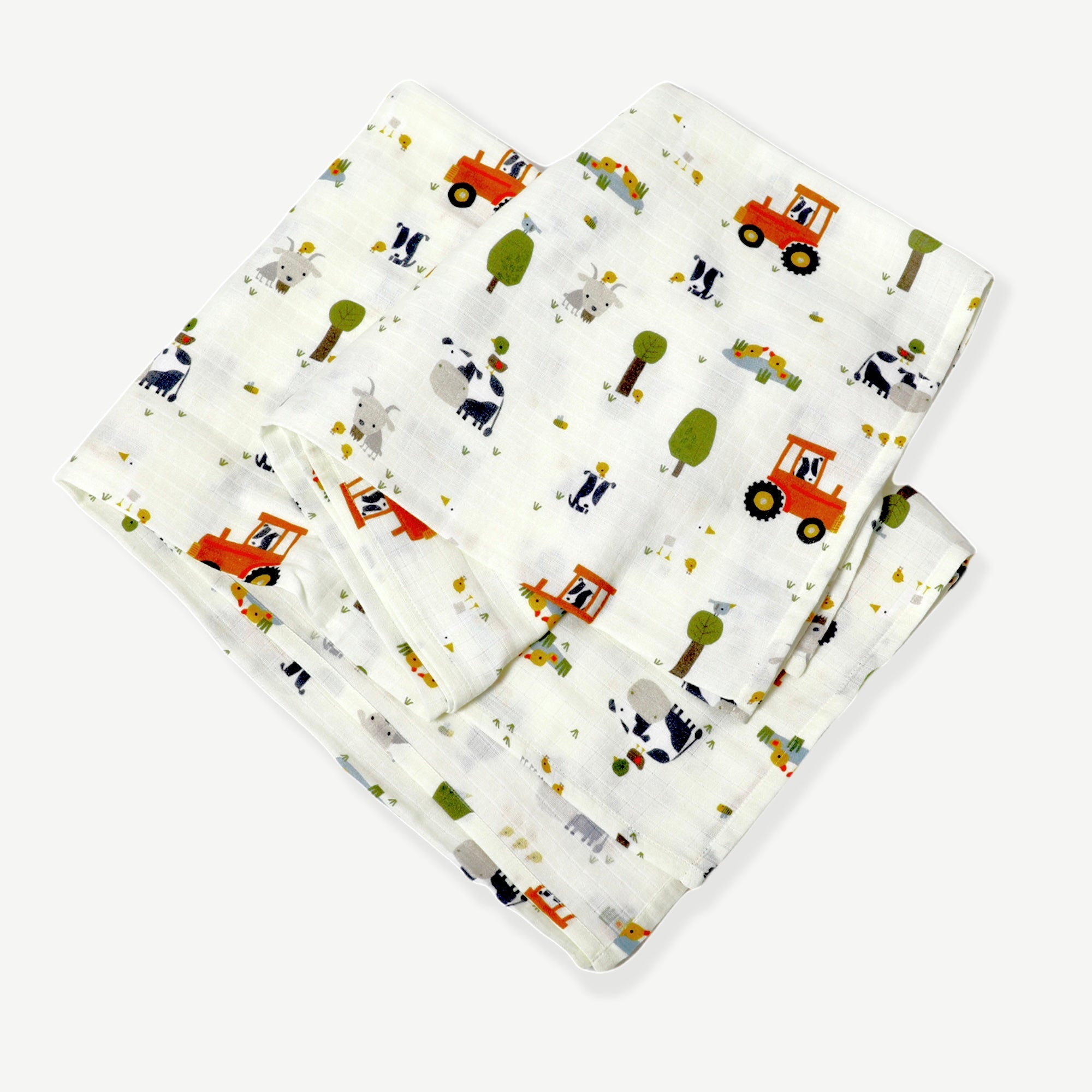 Chick Chick Farm Swaddle (2 Colors) Organic Muslin