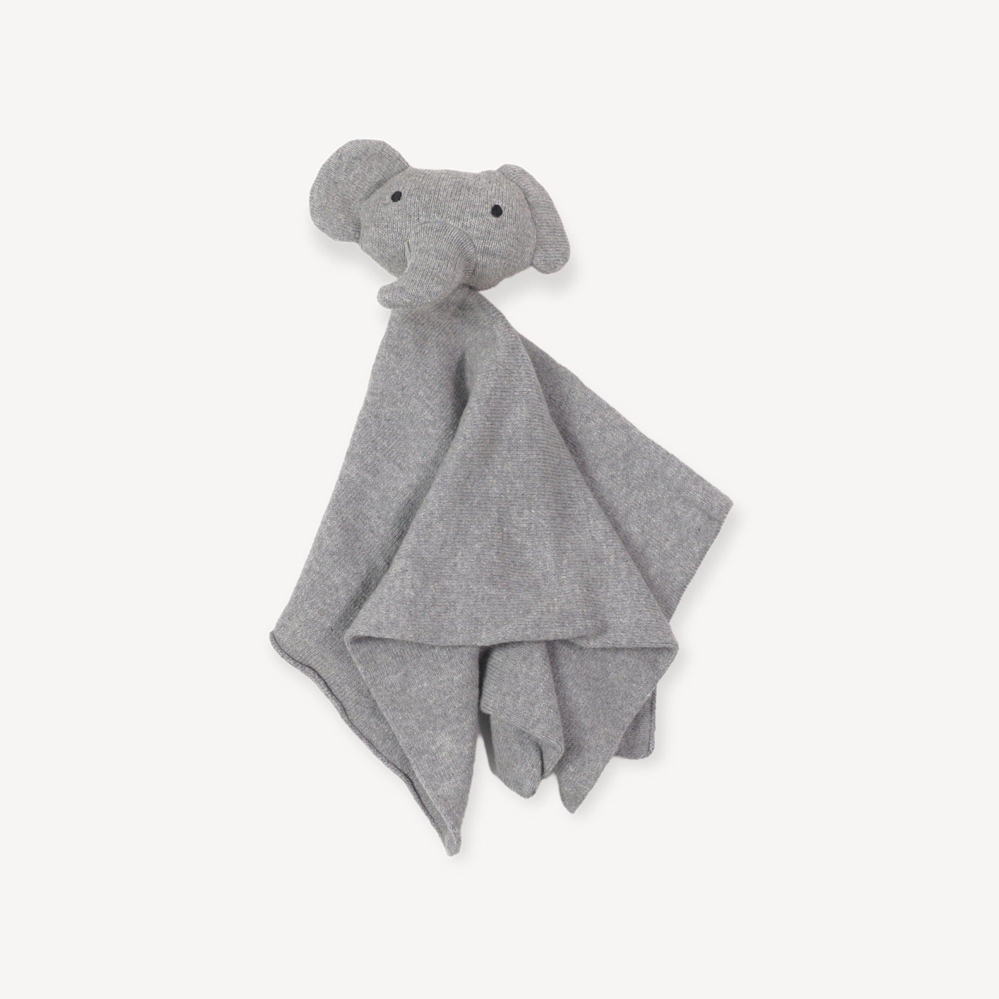 Elephant - Jacquard Knit Baby Blanket & Lovey SET (Organic)