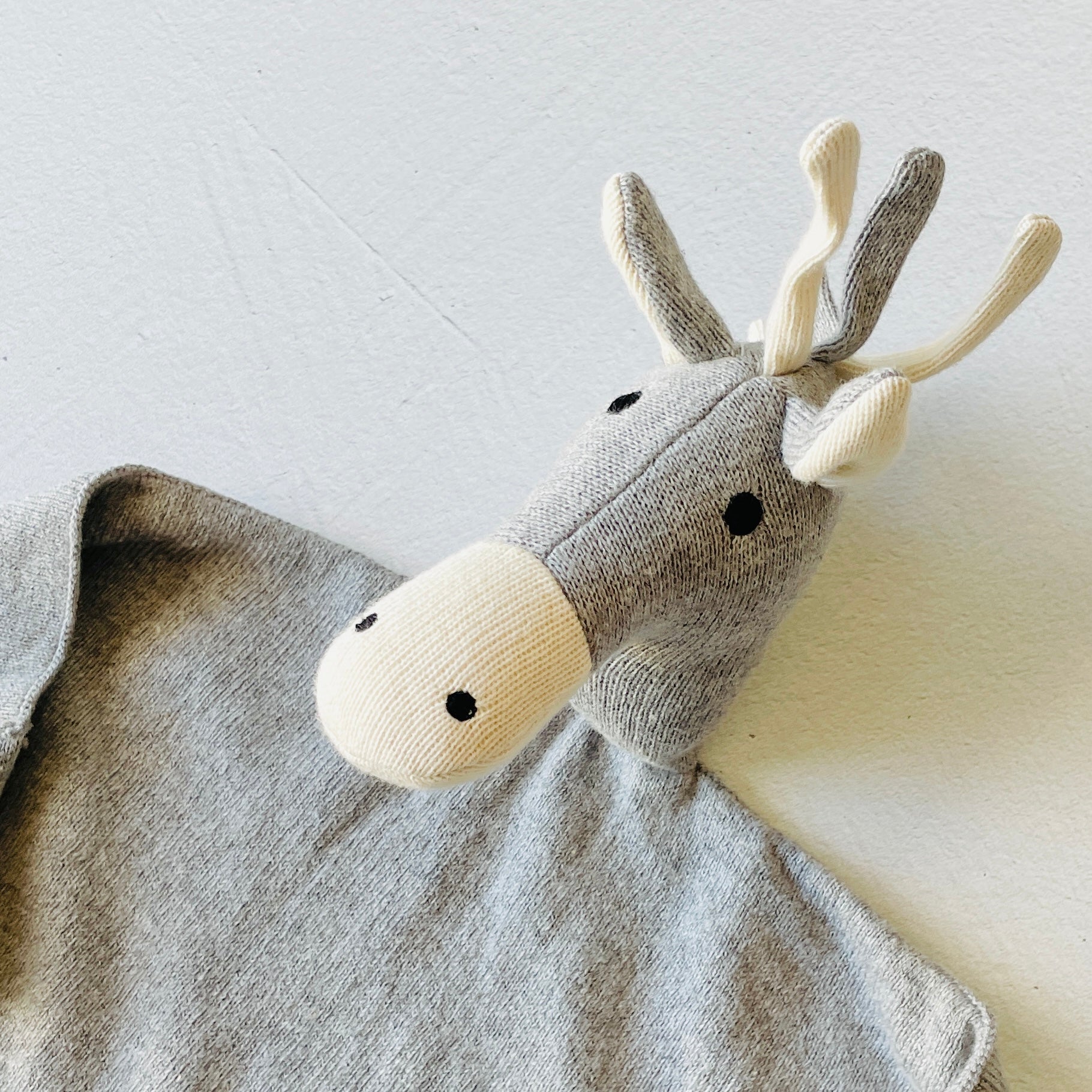 Organic Baby Lovey Security Blanket Cuddle Cloth - Horse (Viverano)