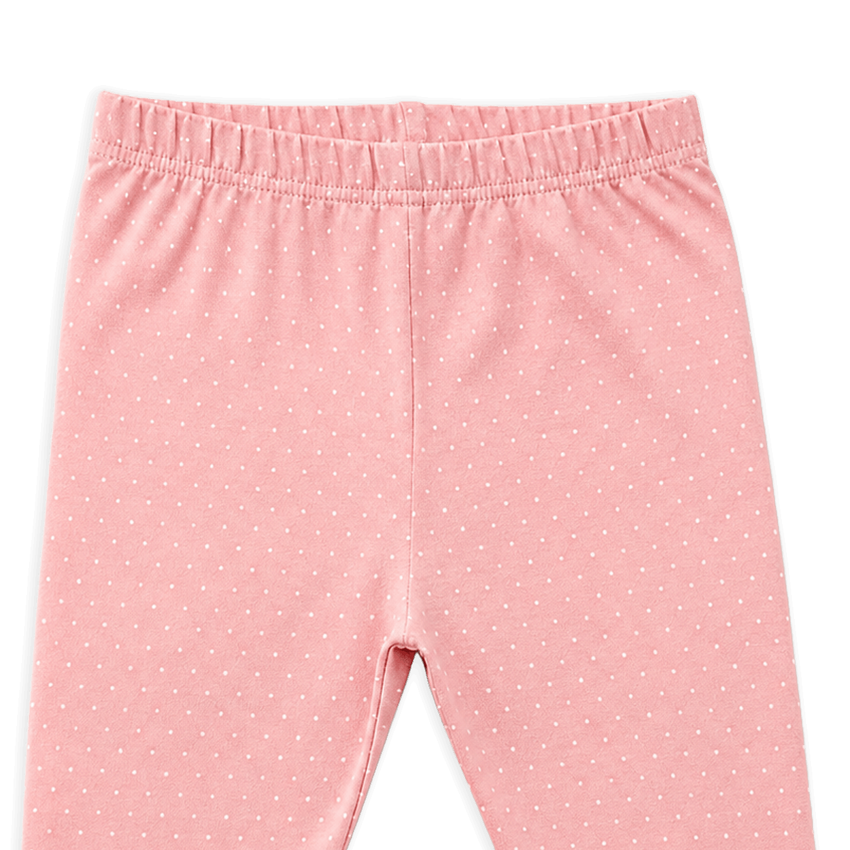 Organic Jersey Mini Polka Dot Baby Legging Pants