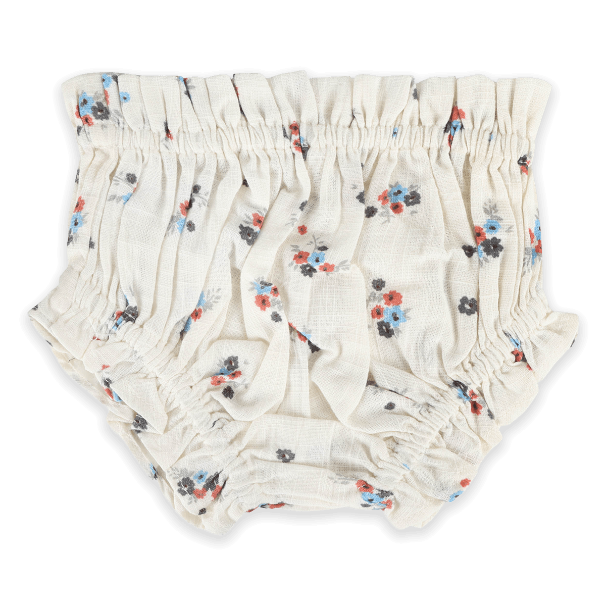 Juliet Smocked Floral Baby Dress & Bloomer Set (Organic Cotton) - Diaper Cover