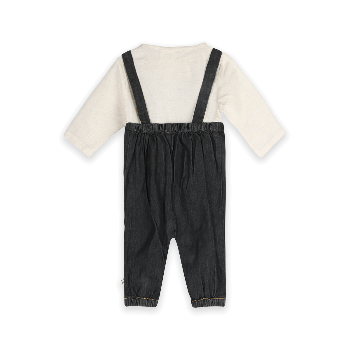 Paul Denim Jumpsuit & Shirt Set (Organic Cotton) - Back