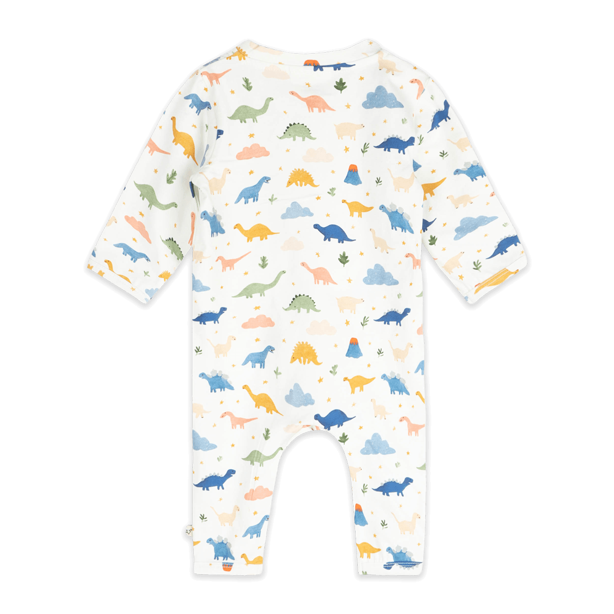 Dino Classic Baby Jumpsuit (Organic Jersey) - Back