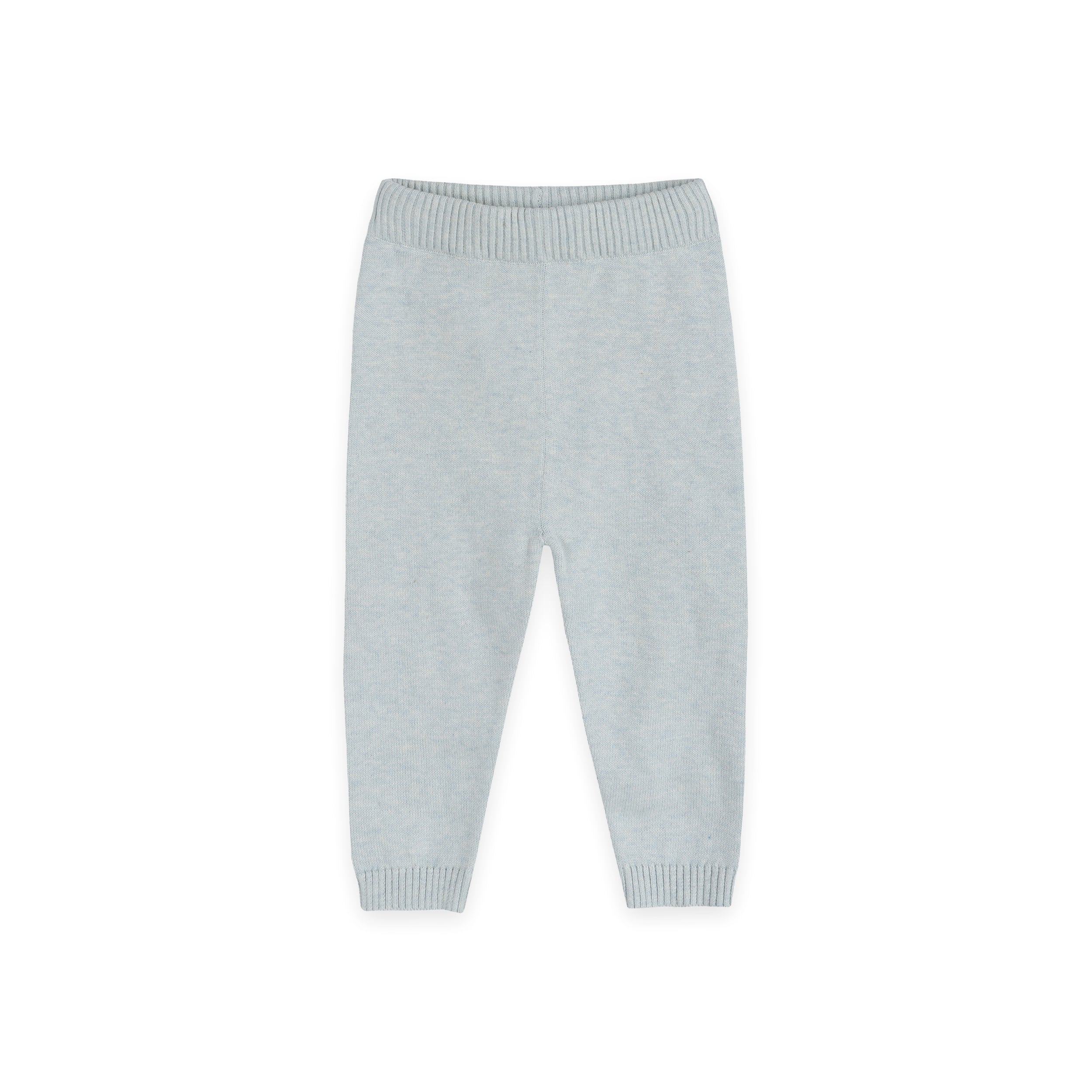 Airplane Applique Baby Knit Pants (Organic Cotton)