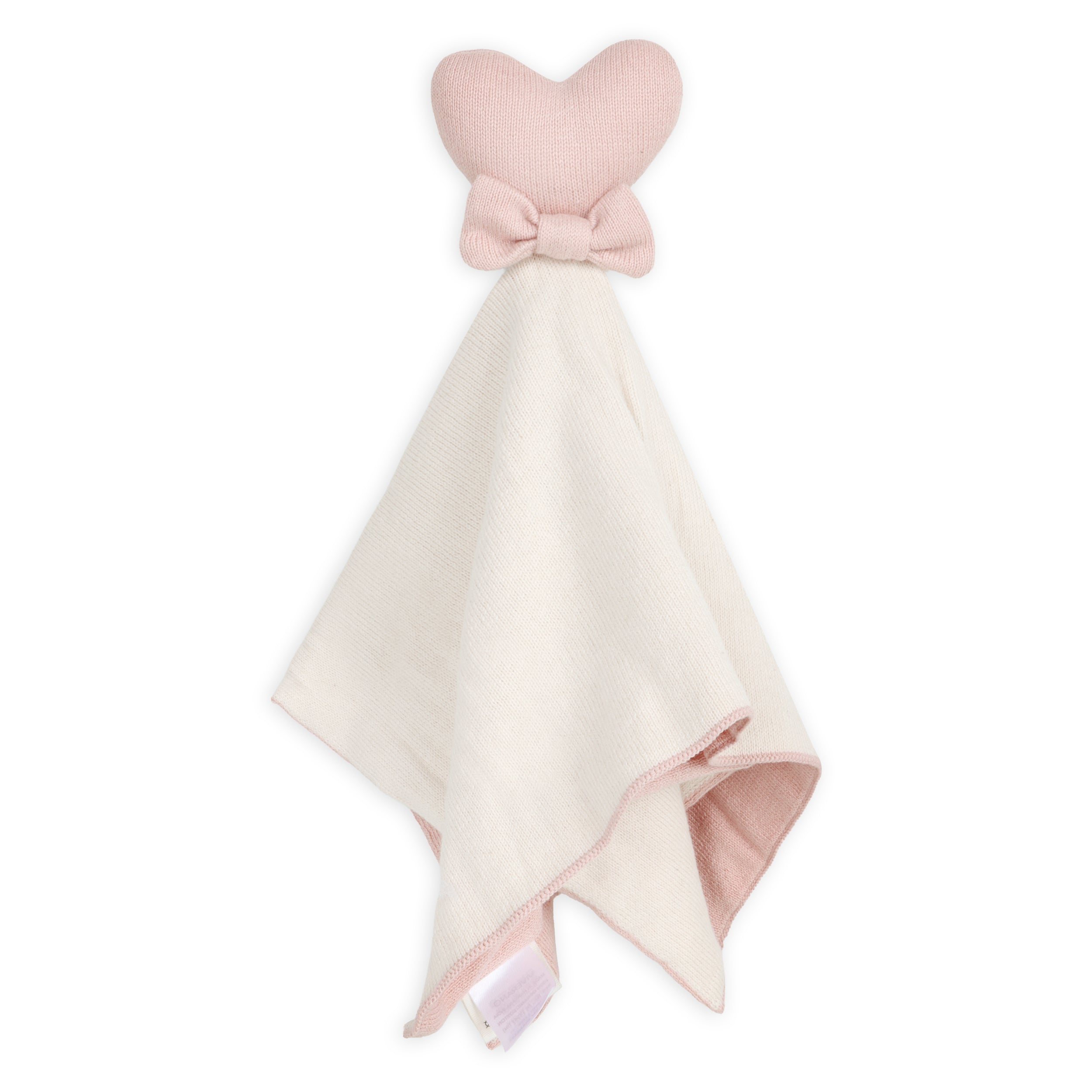 Heart - Organic Baby Lovey Security Blanket
