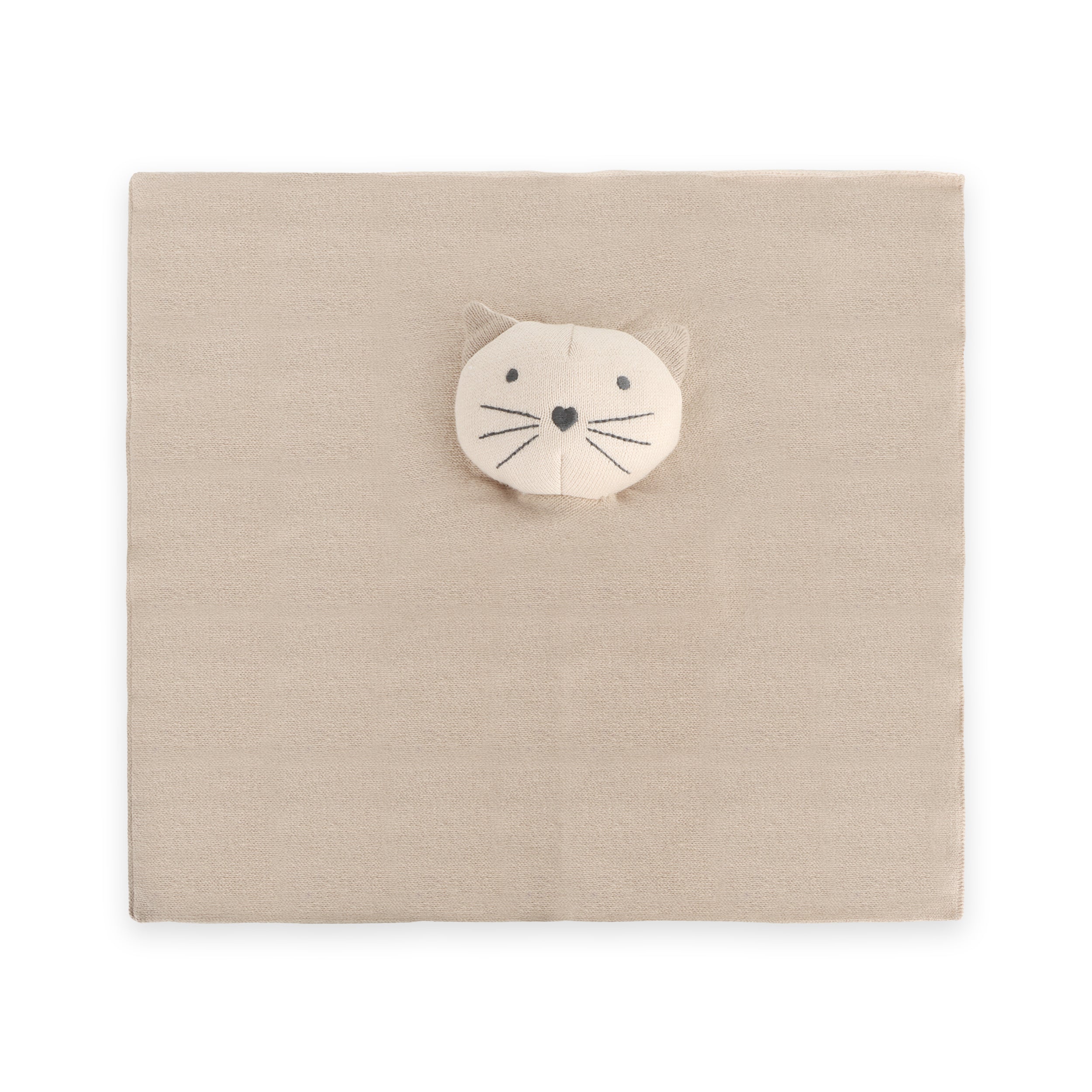 Kitty Cat - Organic Baby Lovey Security Blanket Top