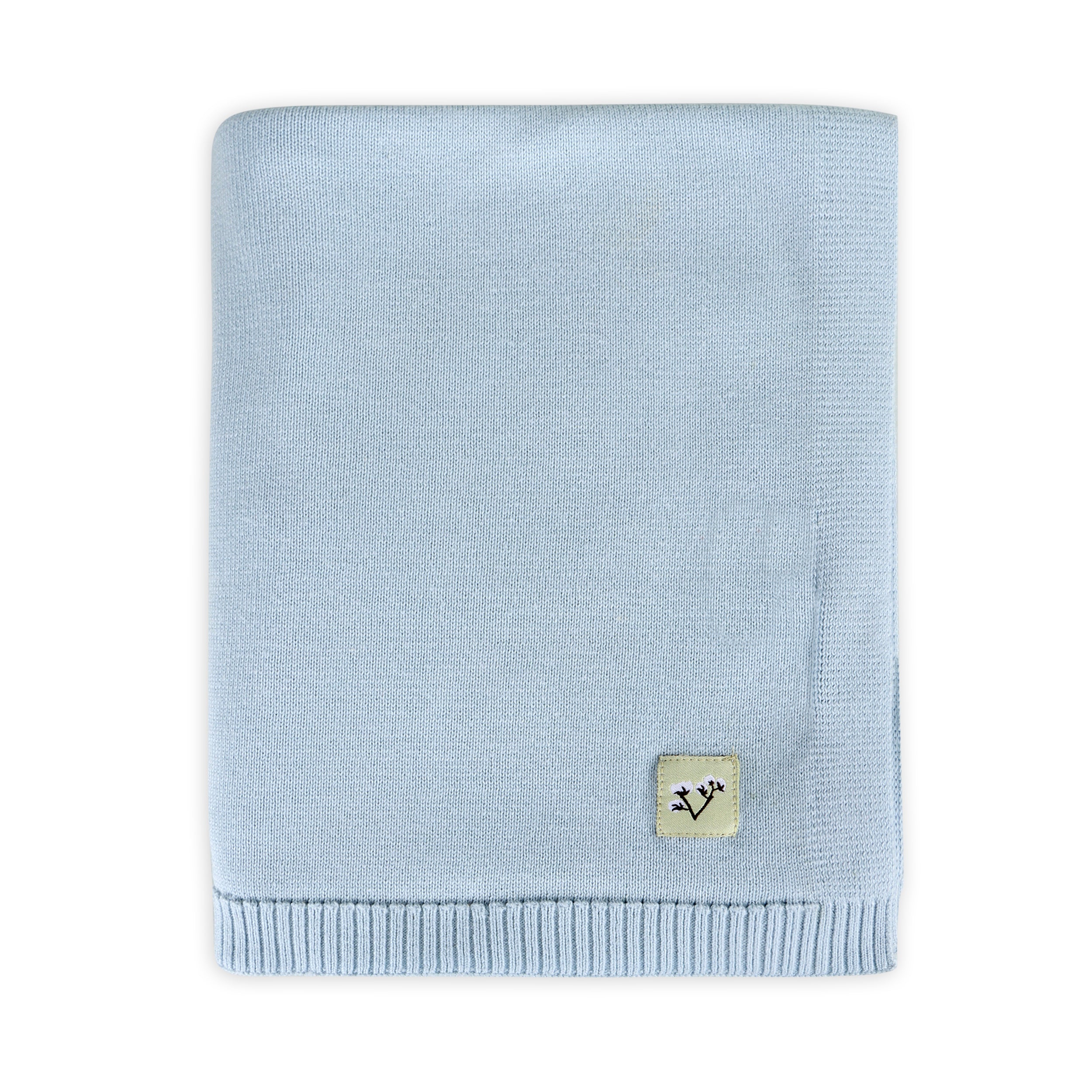 Milan Knit Classic Baby Blanket (Organic Cotton) - 6 Colors