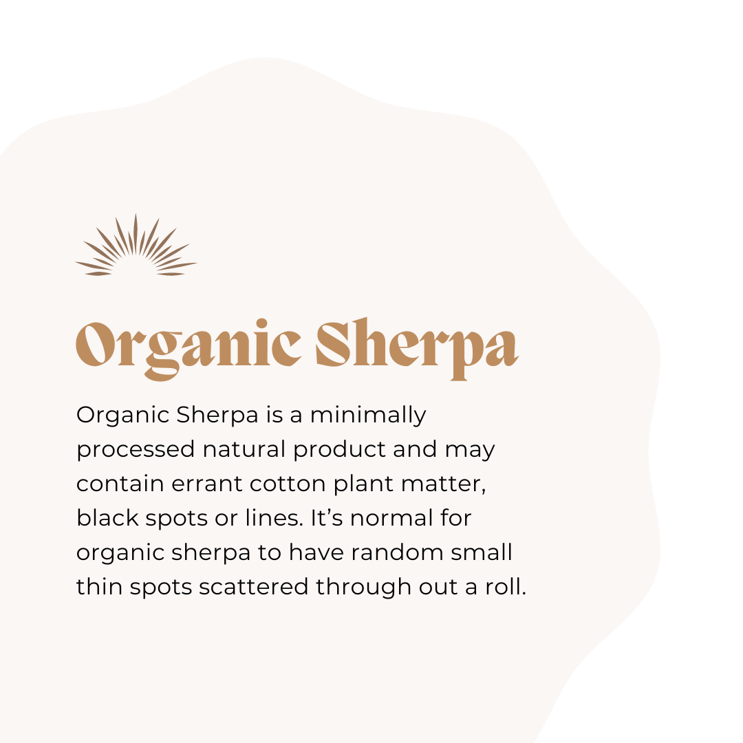 Organic Sherpa Description