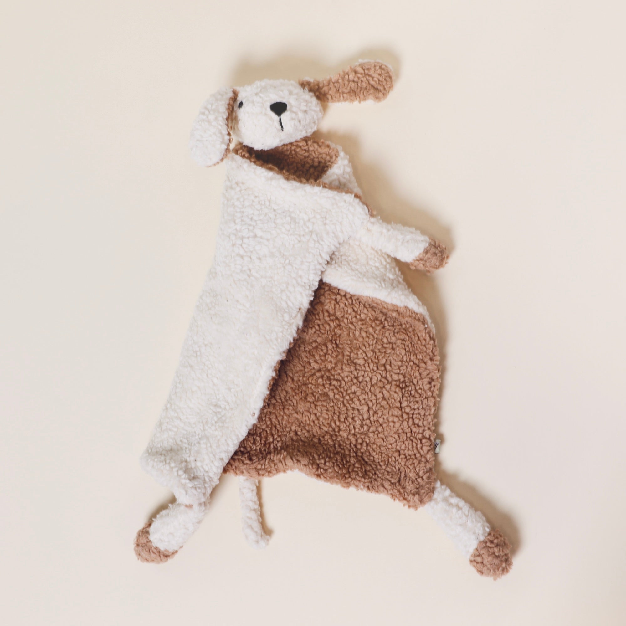 PIG - Organic SHERPA Lovey Baby Security Blanket Cuddle Cloth