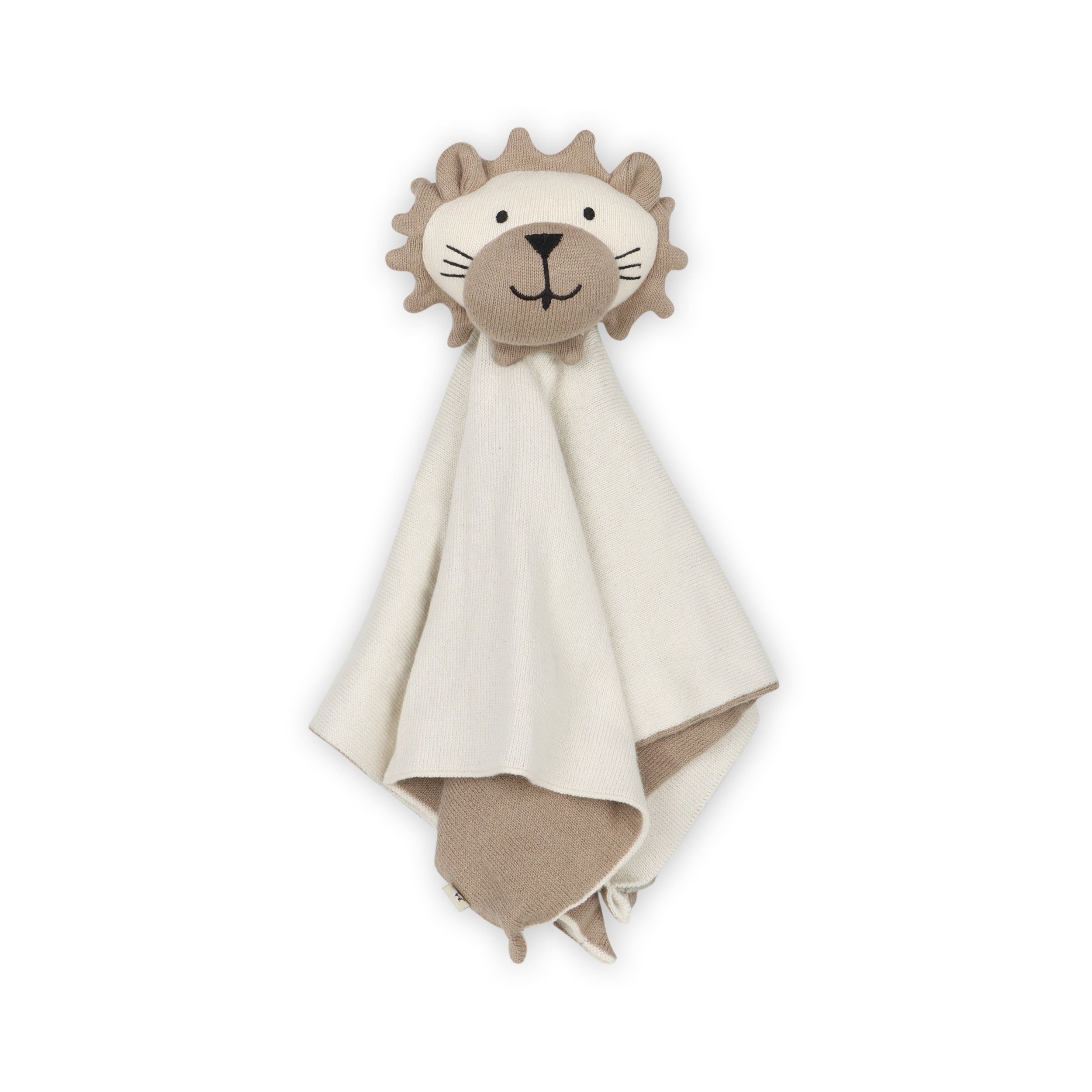 Organic Baby Lovey Security Blanket Cuddle Cloth - Lion (Viverano)