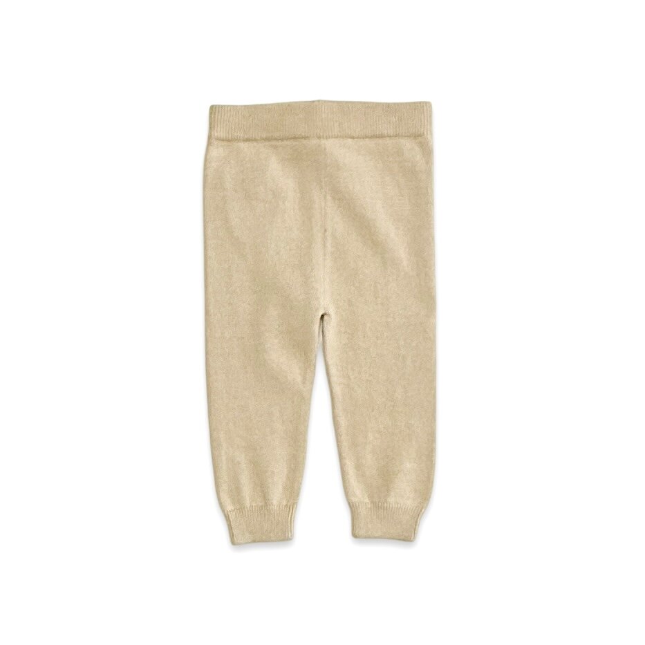 Pocket Sweater Knit Baby Legging Pants (Organic Cotton) 