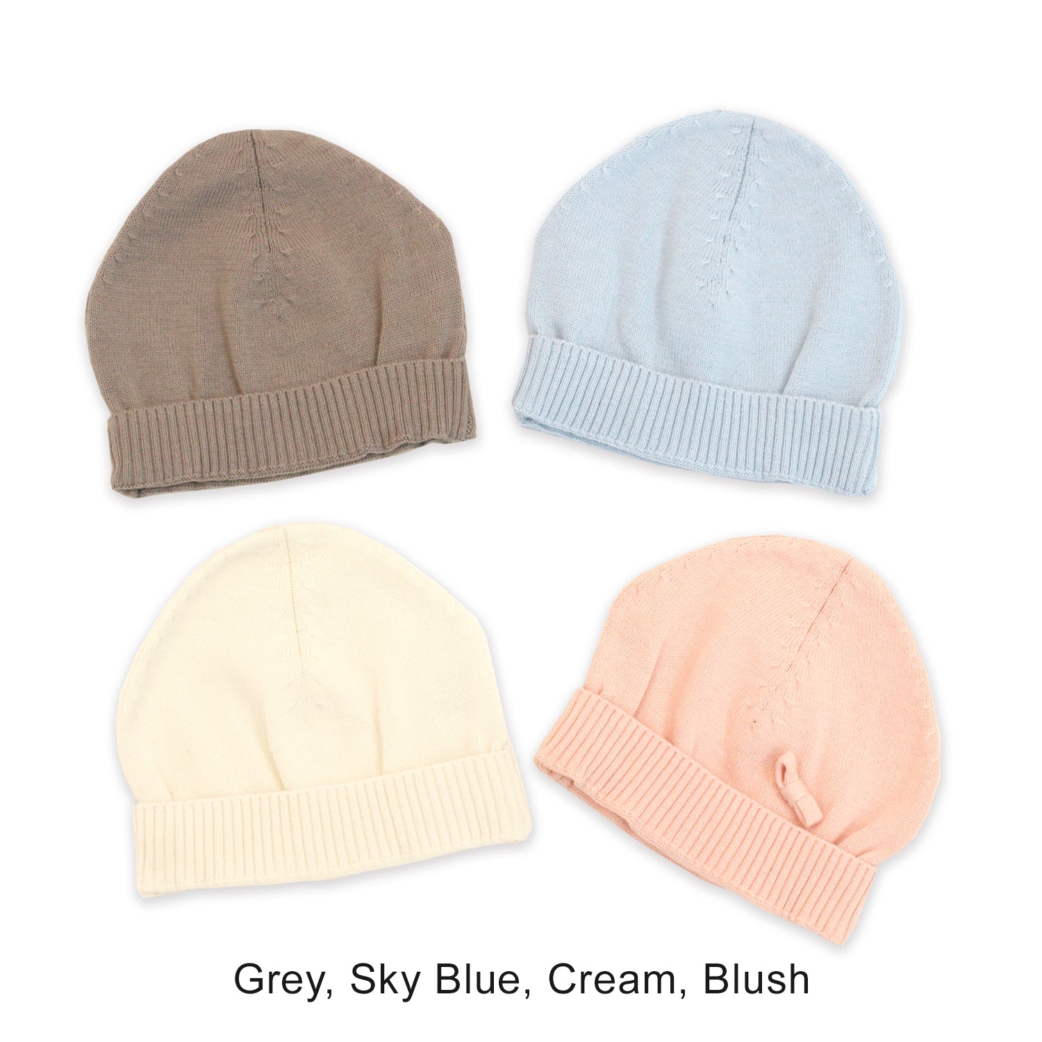 Milan Knit Organic Baby Hat (4 Colors)